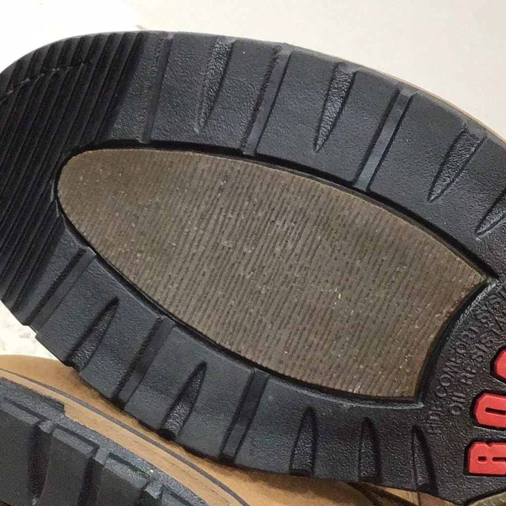 Rocky men’s Branson leather ride comfort boots